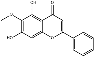 Oroxylin A Structure