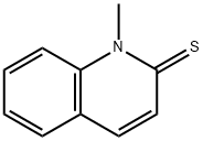 1-메틸-1,2-디히드로-2-퀴놀린티온 구조식 이미지