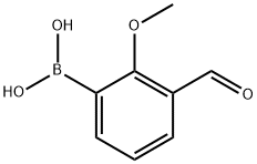 3-формил-2-methoxybenzeneboronic кислота структурированное изображение