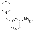 (3-(1-PIPERIDINYLMETHYL)PHENYL)MAGNESIU& 구조식 이미지