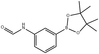 N-[3-(4,4,5,5-TETRAMETHYL-1,3,2-DIOXABOROLAN-2-YL)PHENYL]FORMAMIDE Structure