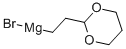 (1,3-DIOXAN-2-YLETHYL)MAGNESIUM BROMIDE Structure