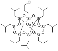 PSS-CHLOROPROPYL-HEPTAISOBUTYL SUBSTITU& Structure