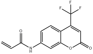 7-(4-TRIFLUOROMETHYL)COUMARIN ACRYLAMID& Structure