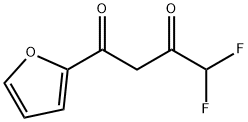 4,4-Difluoro-1-(2-furyl)butanedione Structure
