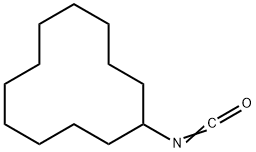 CYCLODODECYL ISOCYANATE  97 Structure