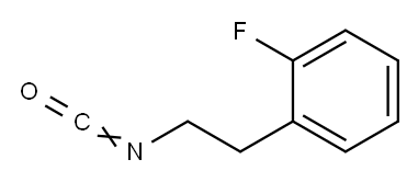 2-FLUOROPHENETHYL ISOCYANATE  97 Structure