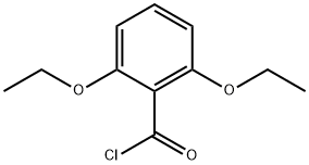 2,6-DIETHOXYBENZOYL염화물 구조식 이미지