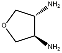 3,4-Furandiamine, тетрагидро -, (3R, 4R) - (9CI) структурированное изображение