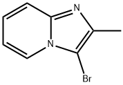 3-BROMO-2-METHYLIMIDAZO[1,2-A]PYRIDINE 구조식 이미지