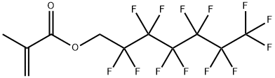 2,2,3,3,4,4,5,5,6,6,7,7,7-tridecafluoroheptyl methacrylate Structure