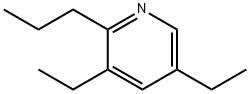 3,5-DIETHYL-2-N-PROPYLPYRIDINE Structure
