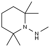 1-Methylamino-2,2,6,6-tetramethylpiperidine Structure