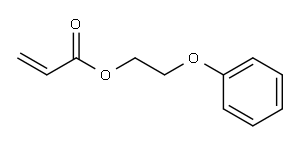 2-Phenoxyethyl Acrylate  Structure