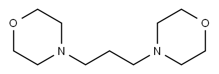 4,4'-(propane-1,3-diyl)bismorpholine 구조식 이미지