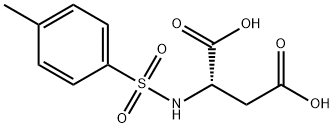 N-tosyl-L-aspartic acid Structure