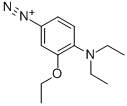 P-DIAZO-N-DIETHYL-M-PHENETIDINE Structure