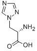 (S)-2-AMINO-3-(1,2,4-TRIAZOL-1-YL)프로피온산 구조식 이미지