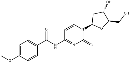N4-ANISOYL-2'-DEOXYCYTIDINE 구조식 이미지