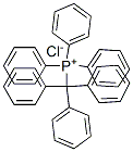 TRIPHENYLMETHYL TRIPHENYLPHOSPHONIUM CHLORIDE 구조식 이미지