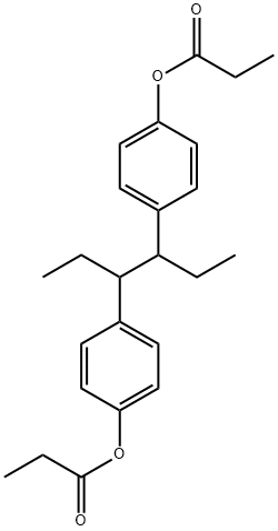 HEXESTROL DIPROPIONATE Structure