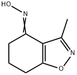 1,2-Benzisoxazol-4(5H)-one,6,7-dihydro-3-methyl-,oxime(9CI) 구조식 이미지