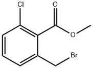 METHYL 2-BROMOMETHYL-6-CHLORO-BENZOATE Structure