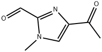 1H-Imidazole-2-carboxaldehyde, 4-acetyl-1-methyl- (9CI) Structure