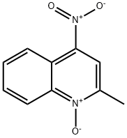 2-methyl-4-nitroquinoline 1-oxide Structure