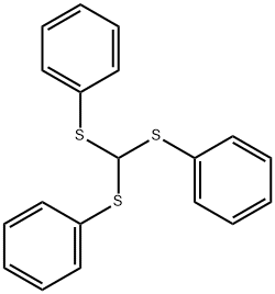TRIPHENYL TRITHIOORTHOFORMATE Structure
