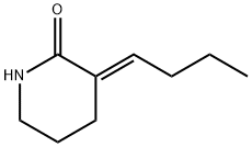 2-피페리디논,3-부틸리덴-,(3E)-(9CI) 구조식 이미지