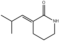 2-피페리디논,3-(2-메틸프로필리덴)-,(3E)-(9CI) 구조식 이미지