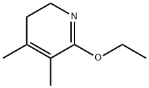 Pyridine, 2-ethoxy-5,6-dihydro-3,4-dimethyl- (9CI) Structure