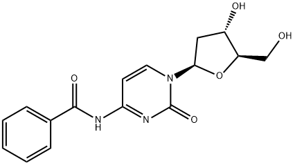 N-Benzoyl-2'-deoxy-cytidine 구조식 이미지