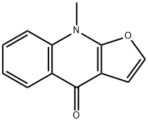 9-Methylfuro[2,3-b]quinolin-4(9H)-one 구조식 이미지