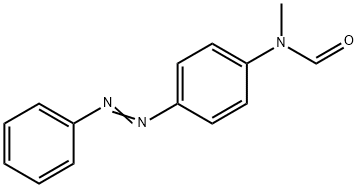 N-Methyl-N-[4-(phenylazo)phenyl]formamide 구조식 이미지
