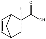 비시클로[2.2.1]헵트-5-엔-2-카르복실산,2-플루오로-(9Cl) 구조식 이미지