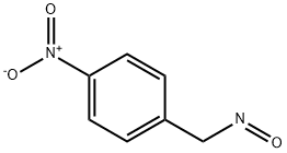 벤젠,1-니트로-4-(니트로소메틸)- 구조식 이미지