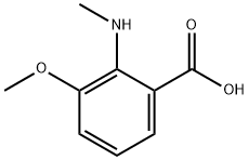 3-Methoxy-2-(methylamino)benzoic acid Structure