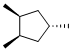 CIS,CIS,TRANS-1,2,4-TRIMETHYLCYCLOPENTANE 구조식 이미지