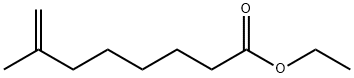 에틸7-메틸-7-옥테노에이트 구조식 이미지