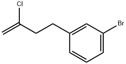 4-(3-Bromophenyl)-2-chlorobut-1-ene Structure