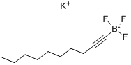 POTASSIUM DEC-1-YNYLTRIFLUOROBORATE Structure