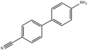 4'-Aminobiphenyl-4-carbonitrile 구조식 이미지