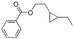 Cyclopropaneethanol, 2-ethyl-, benzoate (9CI) Structure