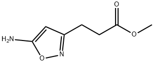 3-이속사졸프로판산,5-아미노-,메틸에스테르(9CI) 구조식 이미지