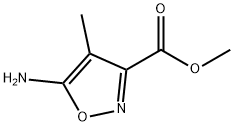 3-Isoxazolecarboxylicacid,5-amino-4-methyl-,methylester(9CI) Structure