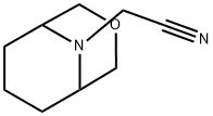 3-Oxa-9-azabicyclo[3.3.1]nonane-9-acetonitrile(9CI) Structure