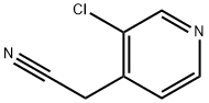 2-(3-CHLOROPYRIDIN-4-YL)ACETONITRILE Structure