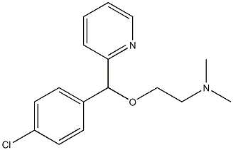carbinoxamine 구조식 이미지